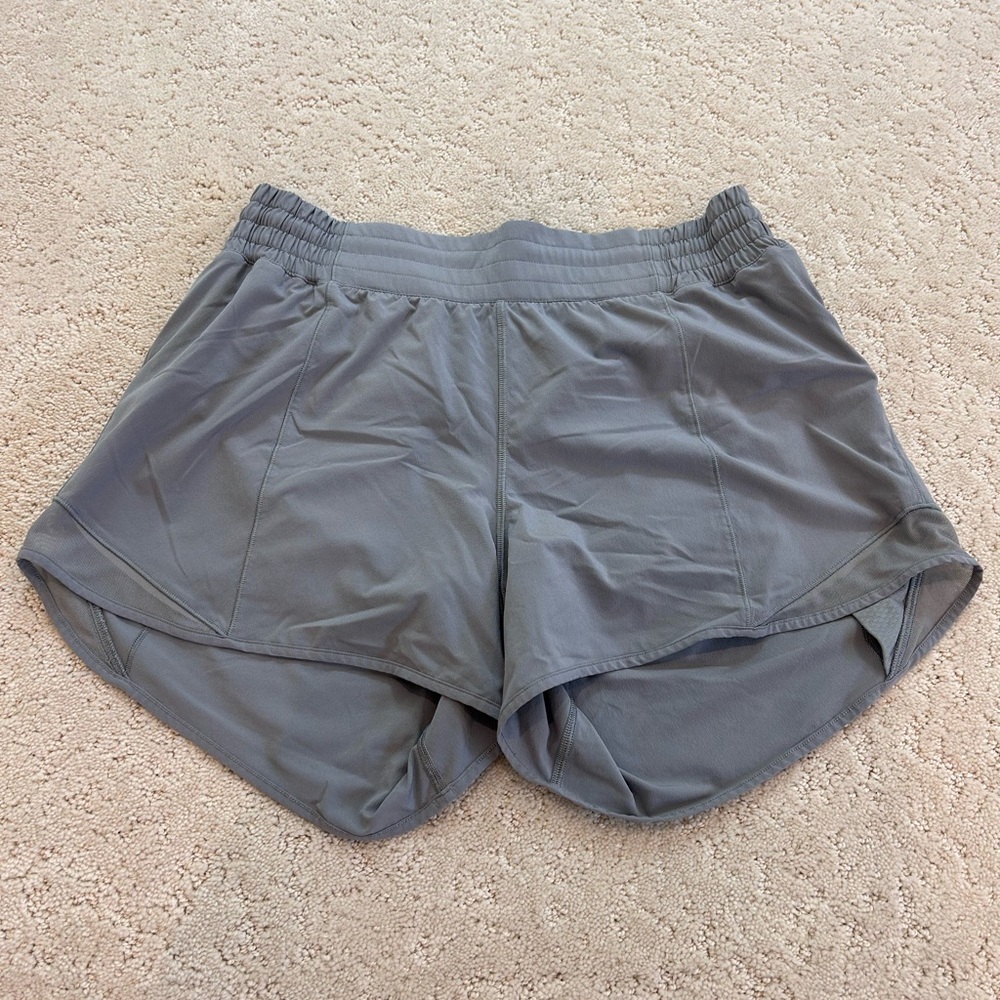 Lululemon Gray High Rise Hotty Hots 4”
